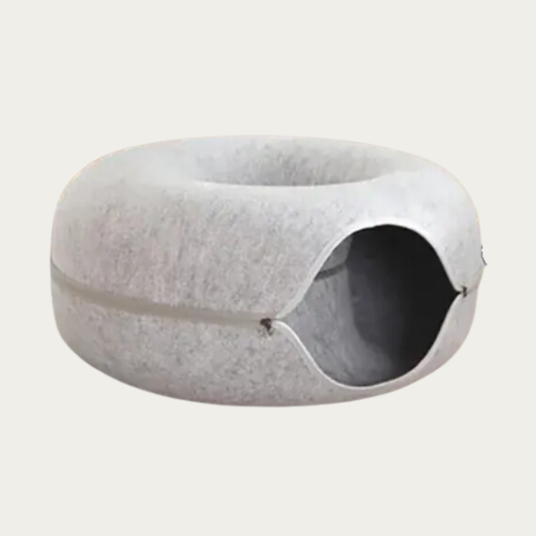 Donut Hideaway Cat Bed