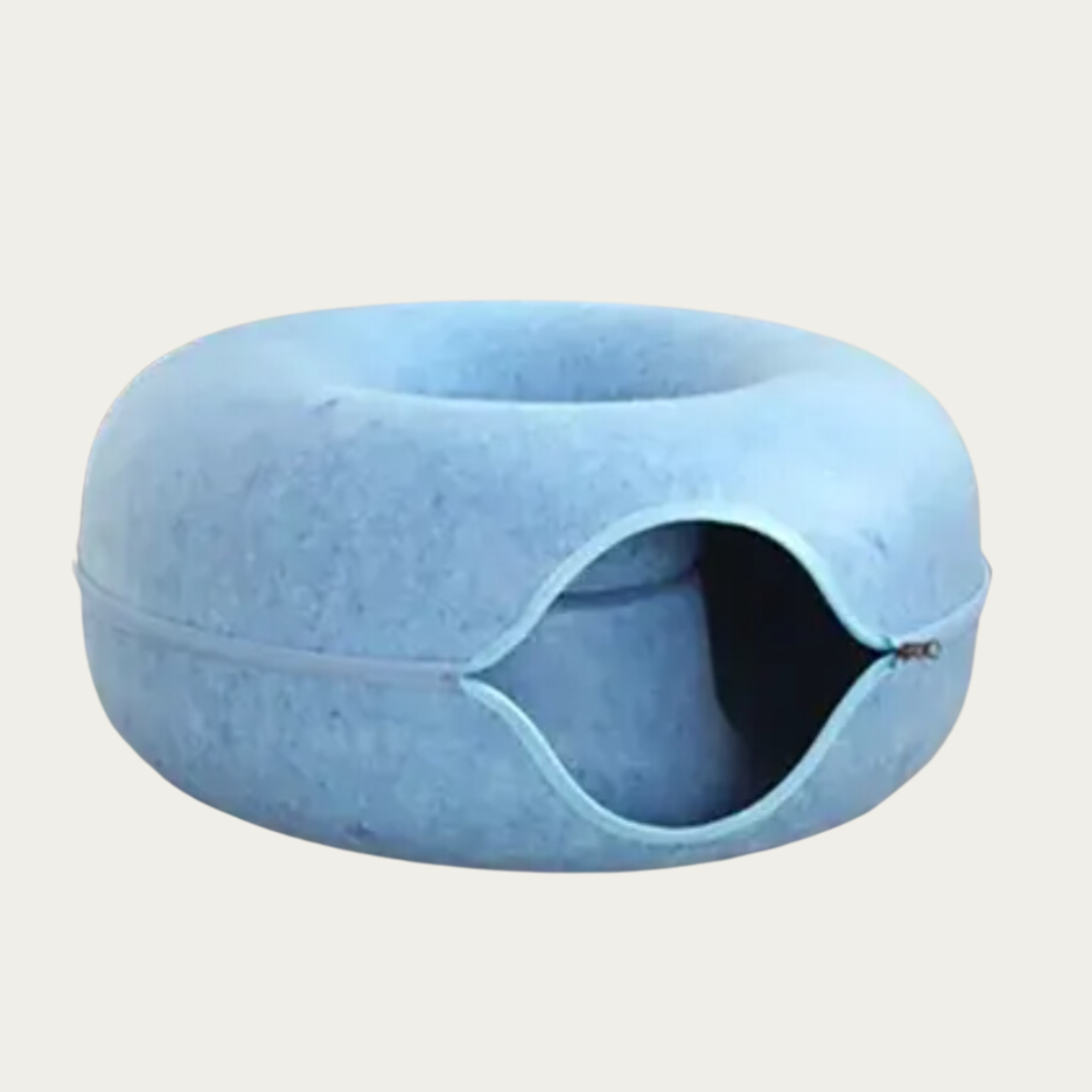 Donut Hideaway Cat Bed